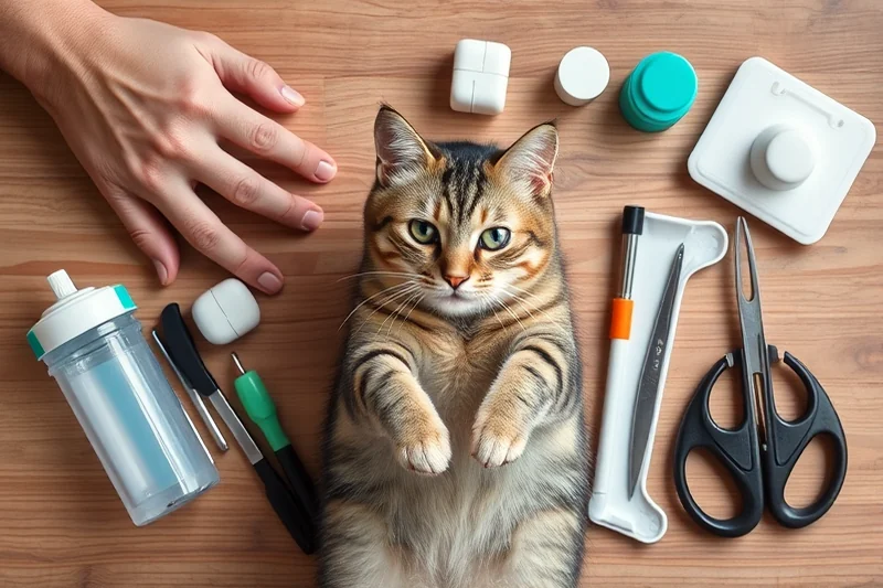 affordable care for elderly cat — Affordable Care For Elderly Cat (the finished result)
