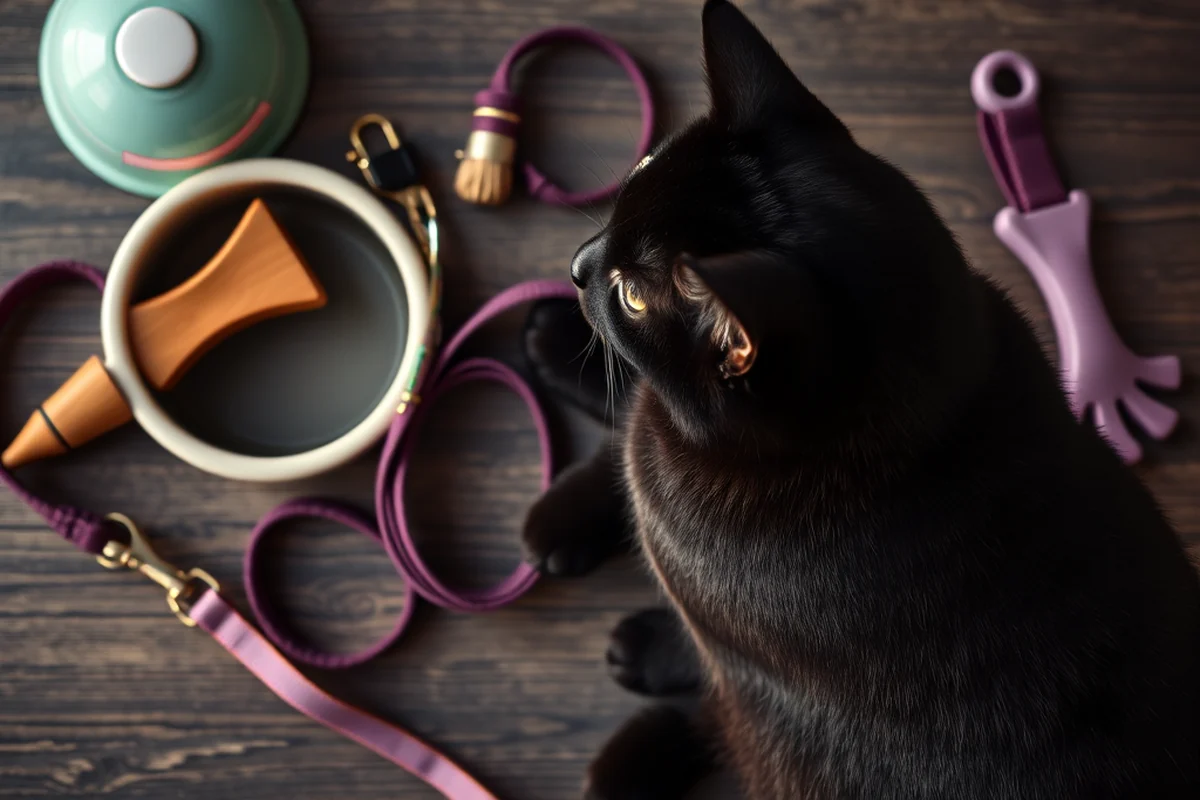 black domestic cat — Black Domestic Cat (the finished result)