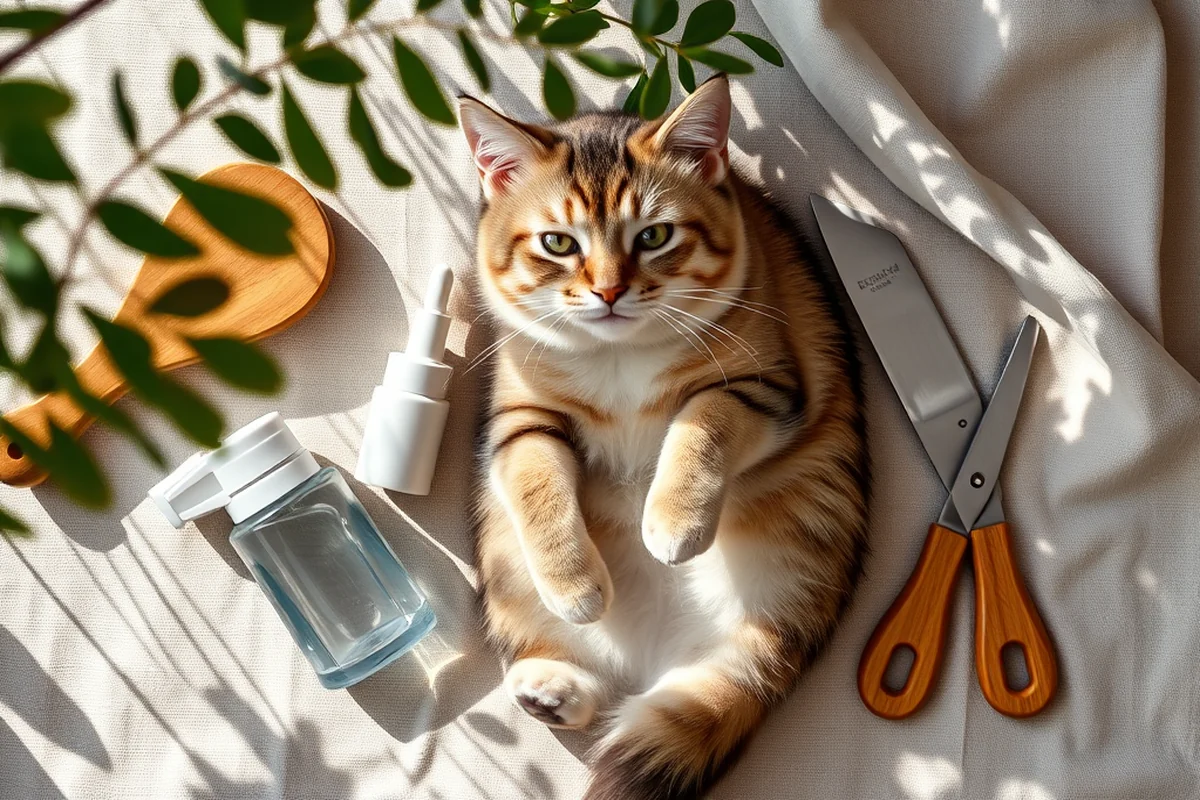 domestic short-haired cat — Domestic Short-Haired Cat (the finished result)