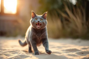 Russian Blue Cat