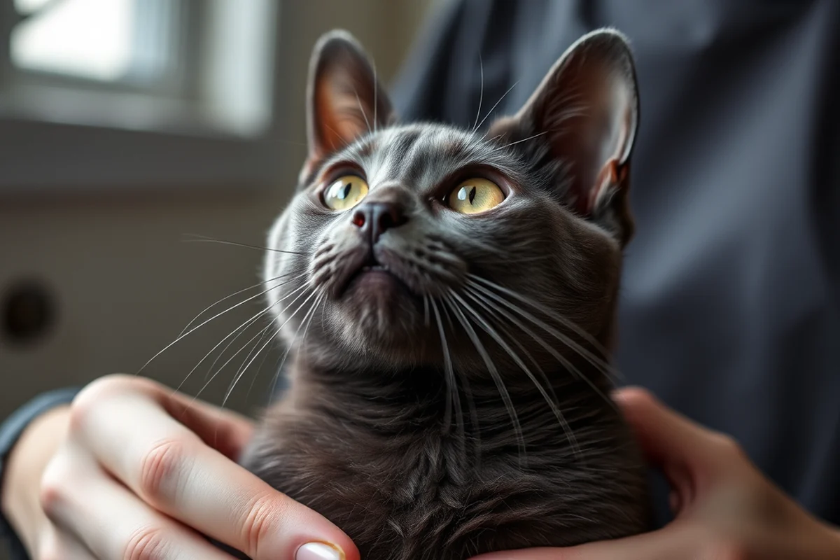 russian blue cat — Russian Blue Cat (step by step)