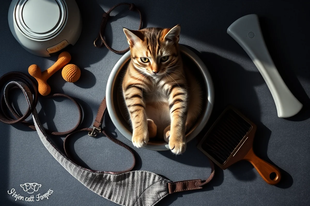 senior cat care gear printable — Senior Cat Care Gear Printable (the finished result)