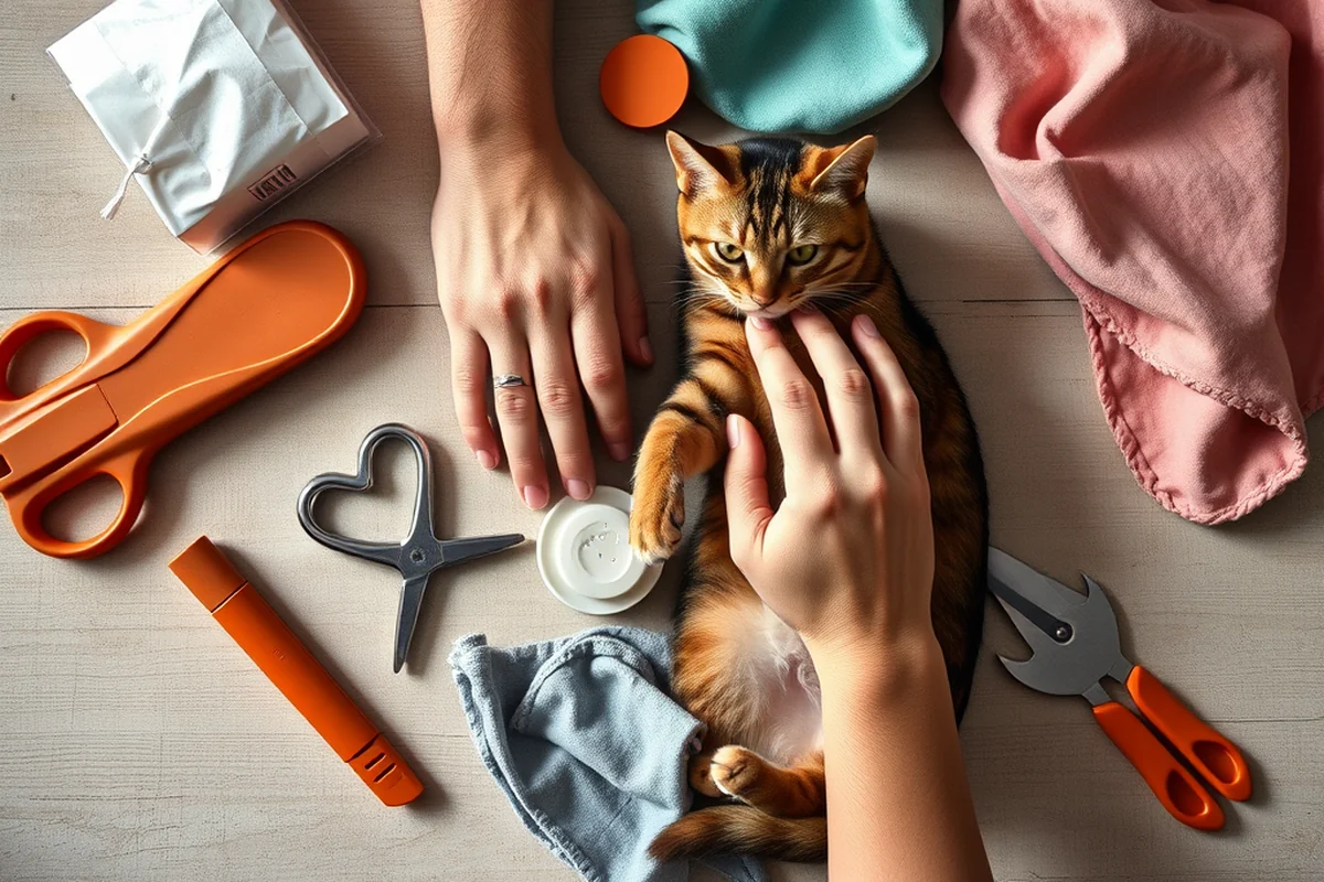 senior cat care training on a budget — Senior Cat Care Training On A Budget (the finished result)