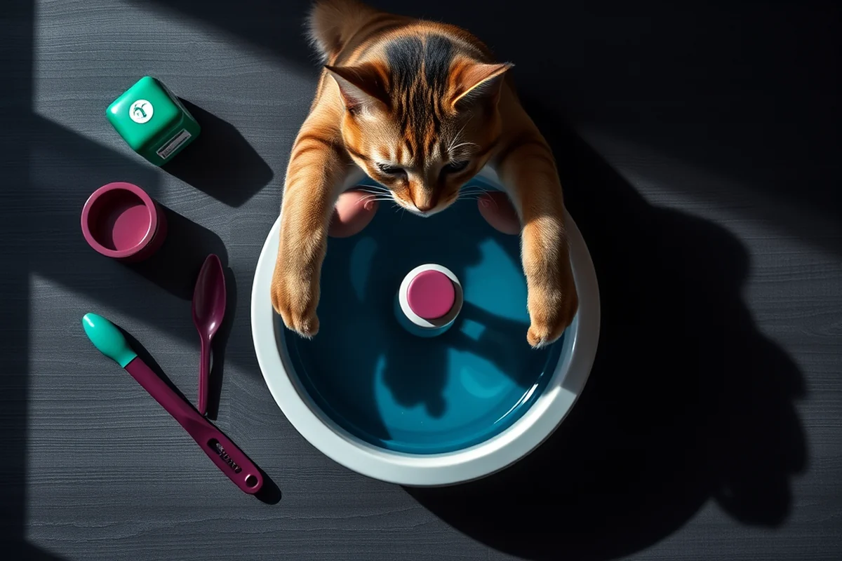 cat water fountain indoor — Cat Water Fountain Indoor (the finished result)