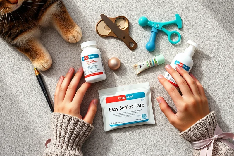 easy senior cat care product — Easy Senior Cat Care Product (the finished result)