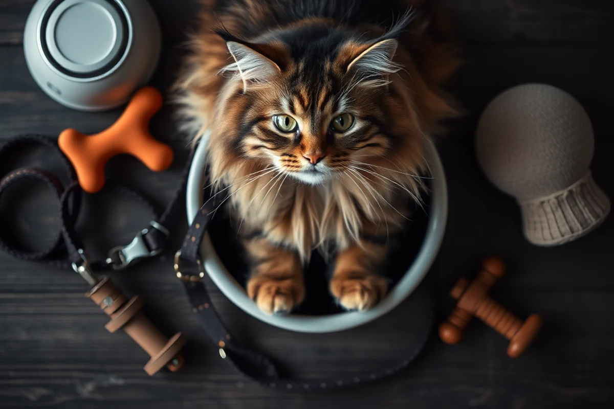 maine coon cat — Maine Coon Cat (the finished result)